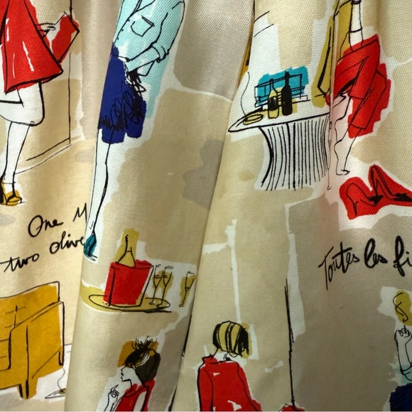 Rare Kate Spade New York Garance Dore Rainey cocktail dress - Picture 5 of 8